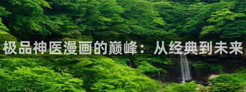 拷贝漫画怎么登录：极品神医漫画的巅峰：从经典到未来